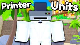 PRINTERMAN CREATE LEAKS!! (Toilet Tower Defense)