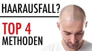 TOP 4 Methoden bei HAARAUSFALL ● HAARAUSFALL stoppen