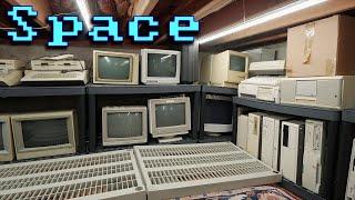 Unearthing 50+ Vintage Computers and Monitors From My Crawlspace