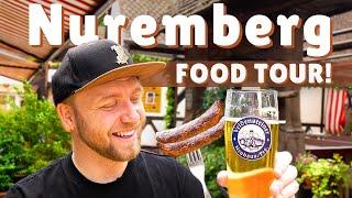 FINALLY Trying Germany's Most FAMOUS Street Foods! What to Eat in Nuremberg, Bavaria!