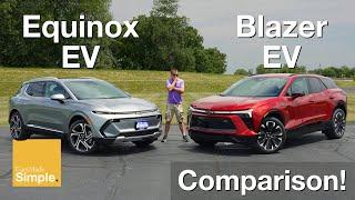 2024 Chevy Equinox EV vs Blazer EV | One Clear Winner?