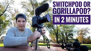 SwitchPod Review (vs GorillaPod) | Best Vlogging Tripod in TWO MINUTES