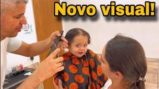 LEVAMOS LEÔNIDAS PARA CORTAR O CABELO