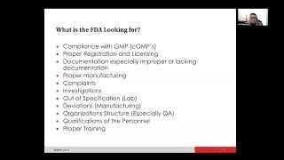 Webinar: Legal Considerations | Interacting with the FDA Before, During, and After Inspections