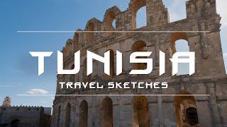 Тунис. Путевые зарисовки 4K / Tunisia . Travel sketches 4K