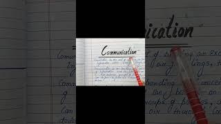What is communication/Educational technology/Communication notes b.ed/ b.ed/b.el.ed/d.el.ed
