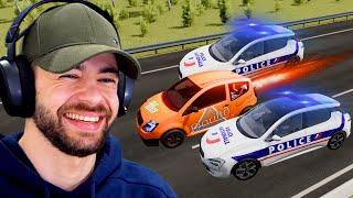 POLICE VS VOLEUR DE ZINZIN sur BeamNG