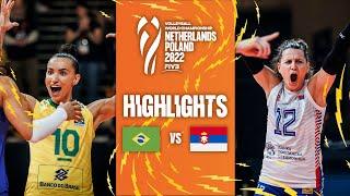  BRA vs.  SRB - Highlights  Final | Women's World Championship 2022