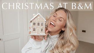 CHRISTMAS AT B&M HAUL  Shop with me New In Home Bargain Finds