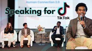 how I spoke on a TikTok panel | Saadiq Ranks