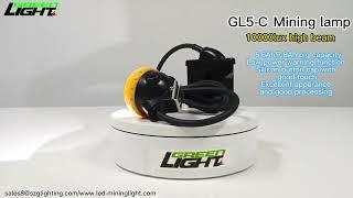 GLT cordless mining cap lamp