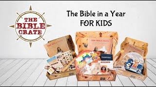 The Bible Crate - The "Bible in a Year" Crafts & Activities Box for Kids