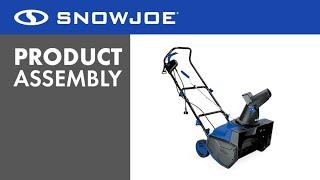 SJ618E - Snow Joe 18-Inch Electric Single Stage Snow Thrower - Assembly Video