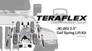 TeraFlex Install: JK 2.5" Spring Lift Kit