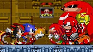 NEW Team Sonic 2 VS Evil Knuckles Team