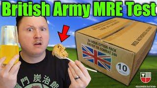 British Military Combat Ration  24-HOUR MRE (ORP) Operational Ration Pack Meal Ready To Eat Review