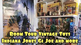 Room Tour Part 1 Vintage Toys Indiana Jones Gi Joe and more