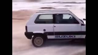 Fiat Panda 4x4 - Snow drift