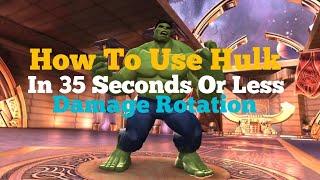 How To Use OG Hulk In 35 Seconds Or Less #mcoc #hulksmash #kabam