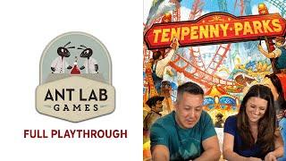 Tenpenny Parks Ant Lab Games Board Game Playthrough Review