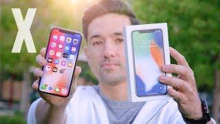 NEW Apple iPhone X Unboxing!