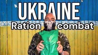 Test de la ration de combat Ukrainienne