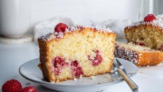 Raspberry Coconut Cake Recipe