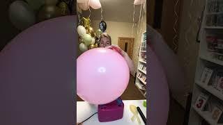 Large pink balloon #balloon #bonsballoons #julijasakalosa #birthday #funny #decoration #pink #helium