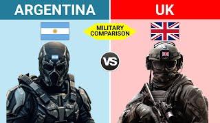 Argentina vs UK Military Power Comparison 2024 / UK vs Argentina