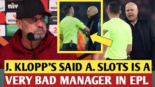 Jürgen Klopp's Controversial Remarks on Arne Slot