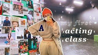 I started acting classes! | vlog 