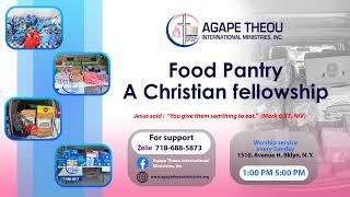 Agape Theou International Ministries Inc.  Live Stream