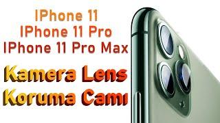 Baseus iPhone 11, 11 Pro, 11 Pro Max Kamera Lens Koruma Camı