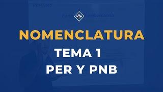 Examen PER y PNB - NOMENCLATURA NÁUTICA - Tema 1