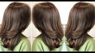 How to cut Easy & Quick Long Layered Haircut for Women | Layered Cutting Techniques