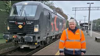 Kabina i maszynownia lokomotywy X4EA Vectron | Freightliner PL | Najsilniejsi.pl