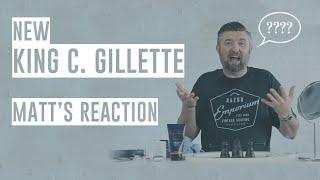 New King C. Gillette Razor and Shave Gel Experience Shocks Matt into a Redo Review!