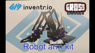 Inventr.io Robot arm build.