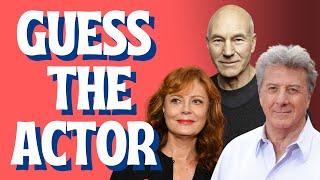 Guess the Actor by the Picture Quiz - Test Your Movie Knowledge (50 Questions)