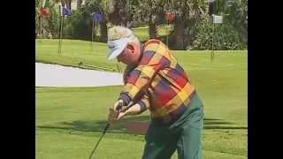 Moe Norman shows his Master Move, Vertical Drop, Coin Drill. Golf swing instruction