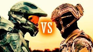 HALO and CALL OF DUTY Meet in REAL LIFE