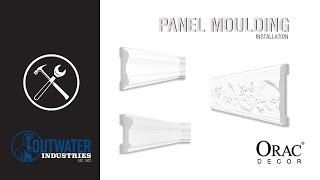 ORAC Decor®:  Panel Moulding Installation