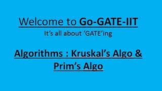 Kruskal's & Prim's Algorithm + Spanning Tree