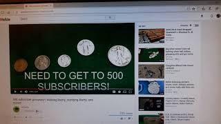 RavenHawk Coins presents JK COINS road to 500 subs giveaway and SHOUT OUT!!