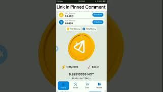 NOT Coin Mining BOT |Best Telegram Mining App