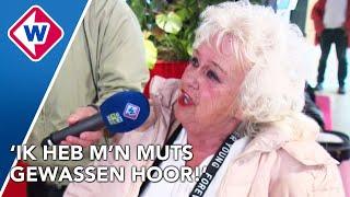 Toiletjuffrouw Joke brengt cadeaus voor Sintvoorieder1