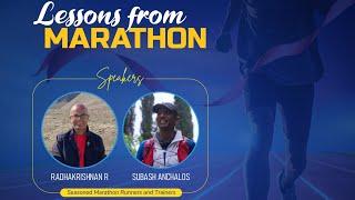 Lessons from marathon | ICAI OMAN | MUSCAT CHAPTER