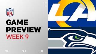 Los Angeles Rams vs. Seattle Seahawks | 2024 Week 9 Game Preview