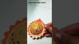 1st Prize Diya decoration idea | Art | Diya |#art #RUMI ART AND CRAFT