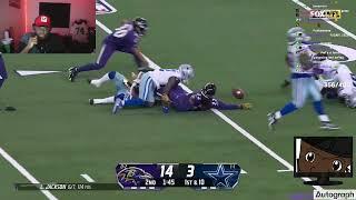 JuJuReacts To Baltimore Ravens vs Dallas Cowboys | 2024 Full Game Highlights